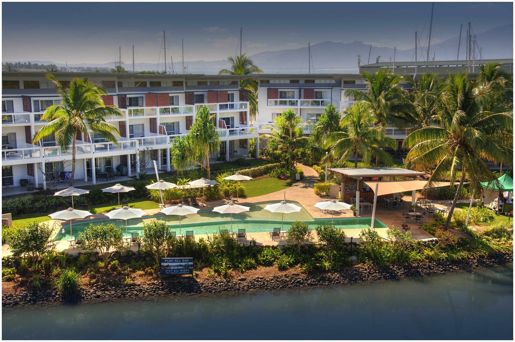 丹娜拉露台公寓式酒店 Denarau Island 外观 照片